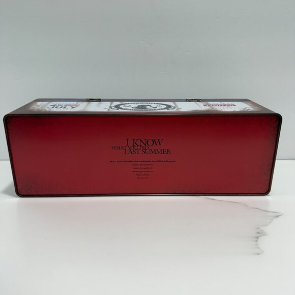 I Know What You Did Last Summer Popcorn Tin Tackle Box Container Exclusive NEW - Picture 5 of 13